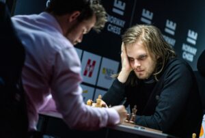 Partidas de xadrez: Dubov x Karjakin