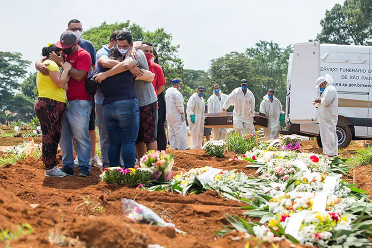 Brasil, Covid-19, muertes