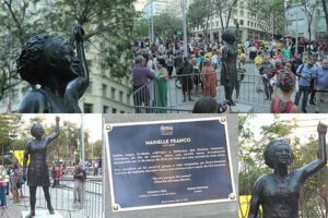 Brasil, develación, estatua, concejala, asesinada